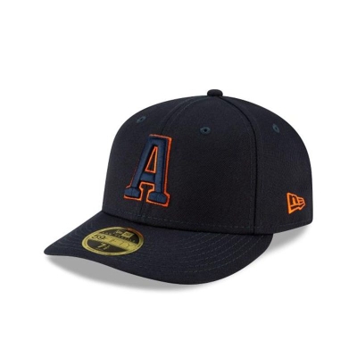 Sapca New Era Houston Astros MLB Ligature Low Profile 59FIFTY Fitted - Albastri